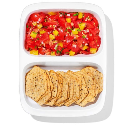 Prep & Go 2-Cup Divided Container - US 9014