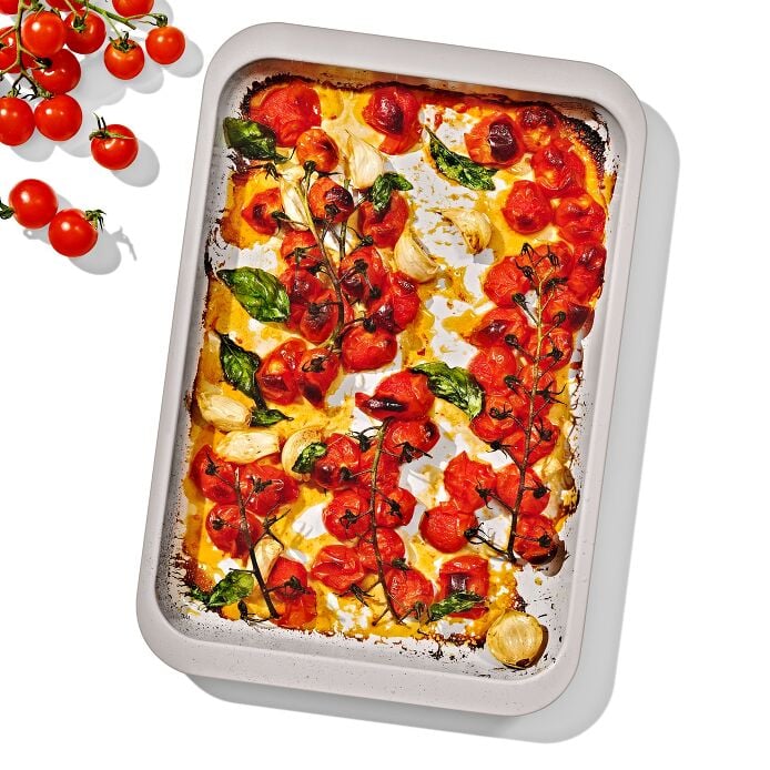 Non-Stick Pro Ceramic Coated Metal Bakeware Quarter Sheet Pan - Biscuit - US 6391