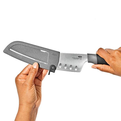 5 in Santoku Knife with Locking Sheath - US 0778