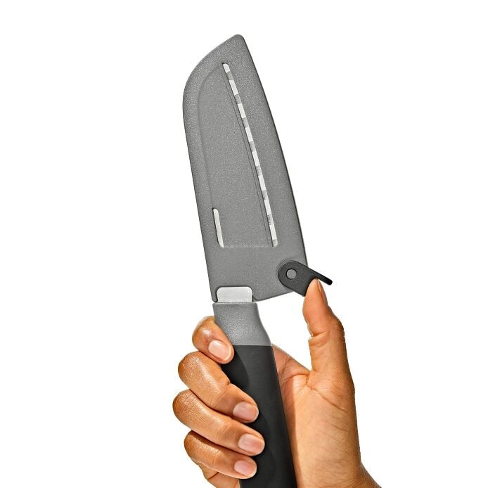 5 in Santoku Knife with Locking Sheath - US 0778