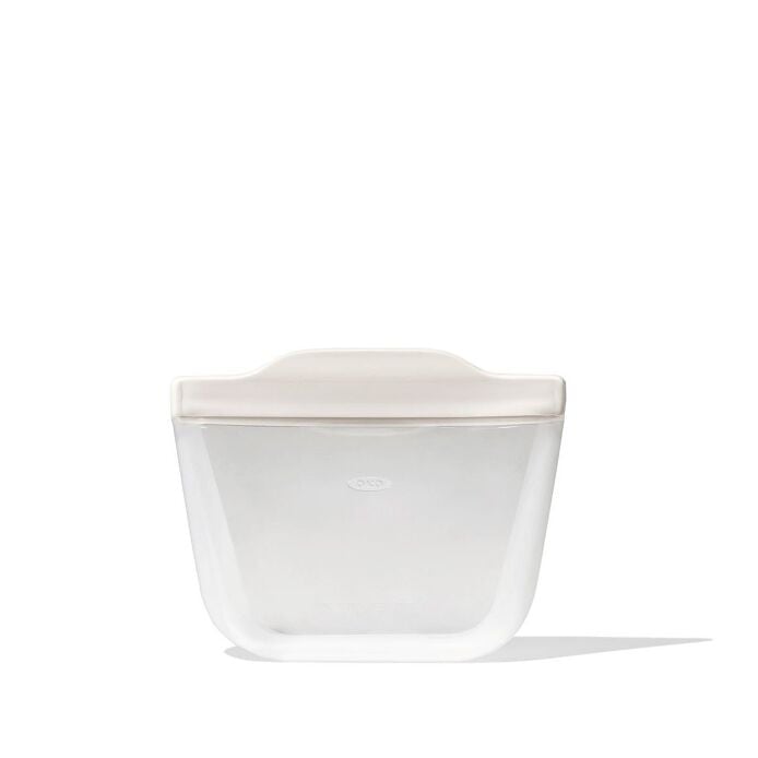 Silicone Reusable Bag - Stand-Up Snack (12 oz) – Oat - US 7766