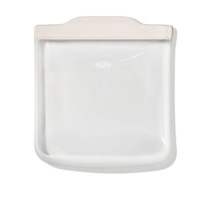 Silicone Reusable Bag - Sandwich Bag (28 oz) - Oat - US 3229