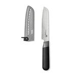 5 in Serrated Utility Knife with Locking Sheath - US 1113
