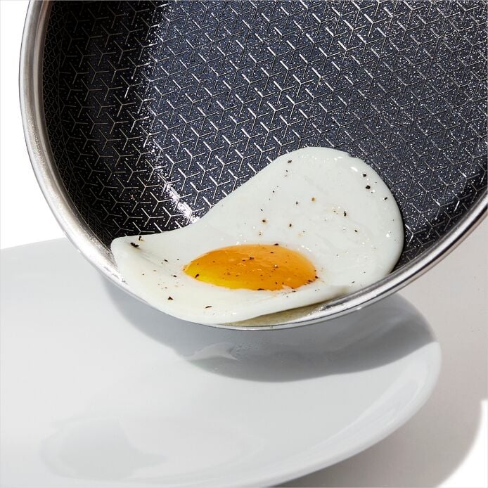 Trident Hybrid Non-Stick Stainless Steel 10 in Fry Pan - US 8889