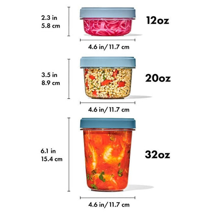 12-Piece Twist & Stack Container Set - US 6135