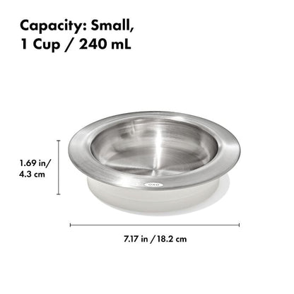 OXO Pet Nonslip Bowl - Small, 1 Cup / 240 mL - US 9343