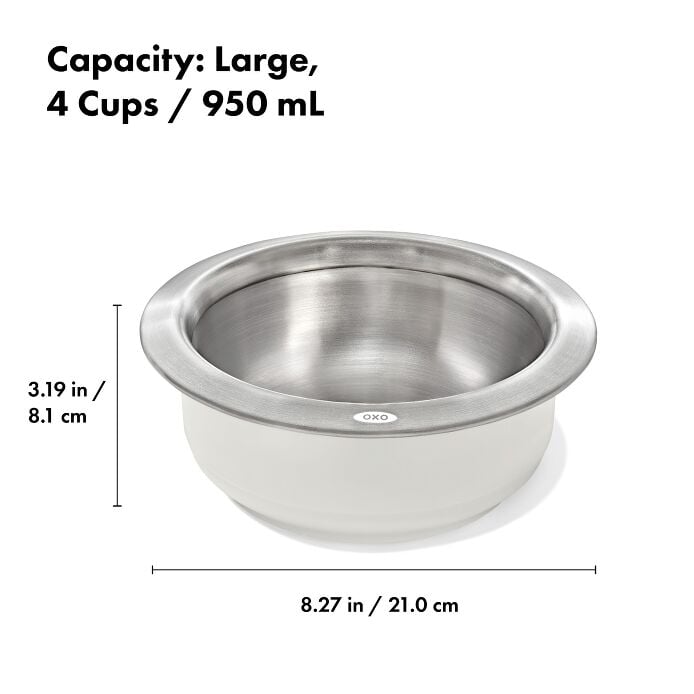 OXO Pet Nonslip Bowl - Large, 4 Cups / 950 mL - US 0977