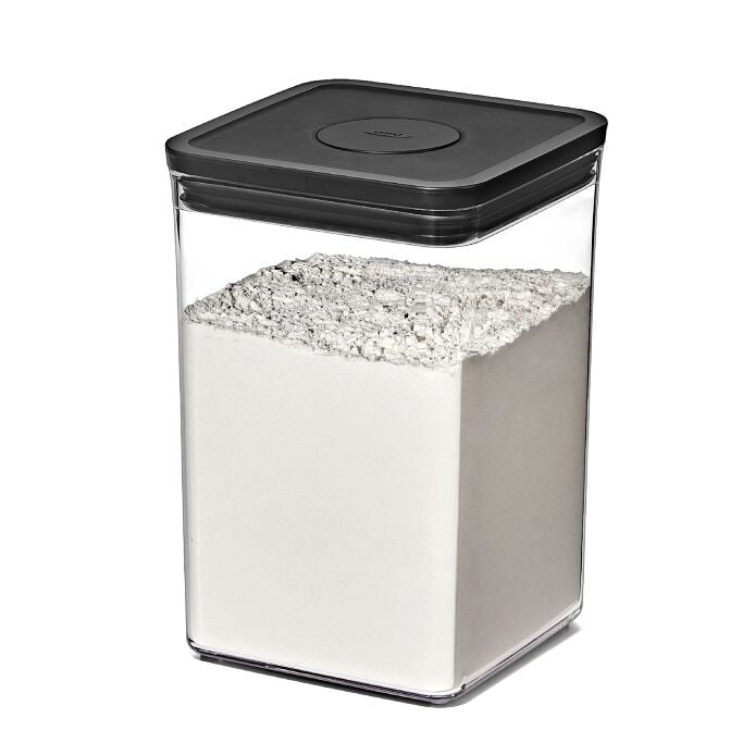 POP Container - Big Square Medium (4.4 Qt/4.2 L) - Matte Black - US 7669