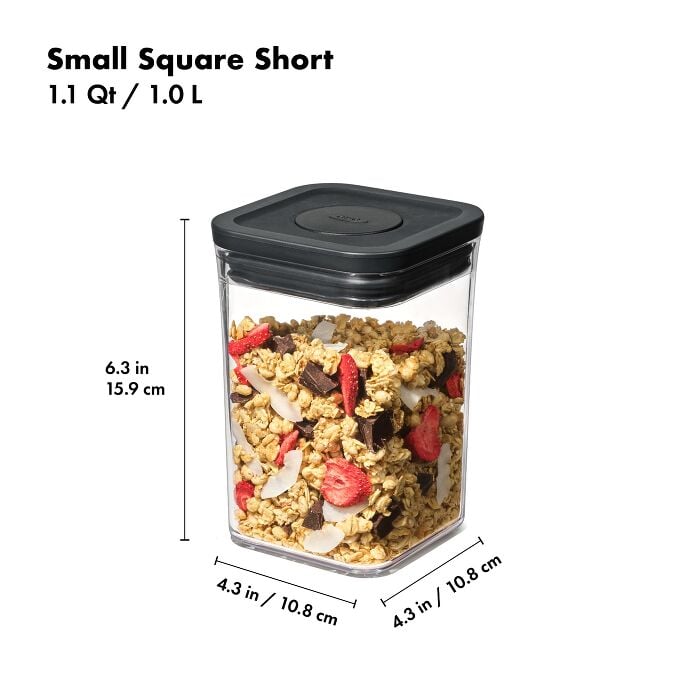 3-Piece POP Container Set - Matte Black - US 1936