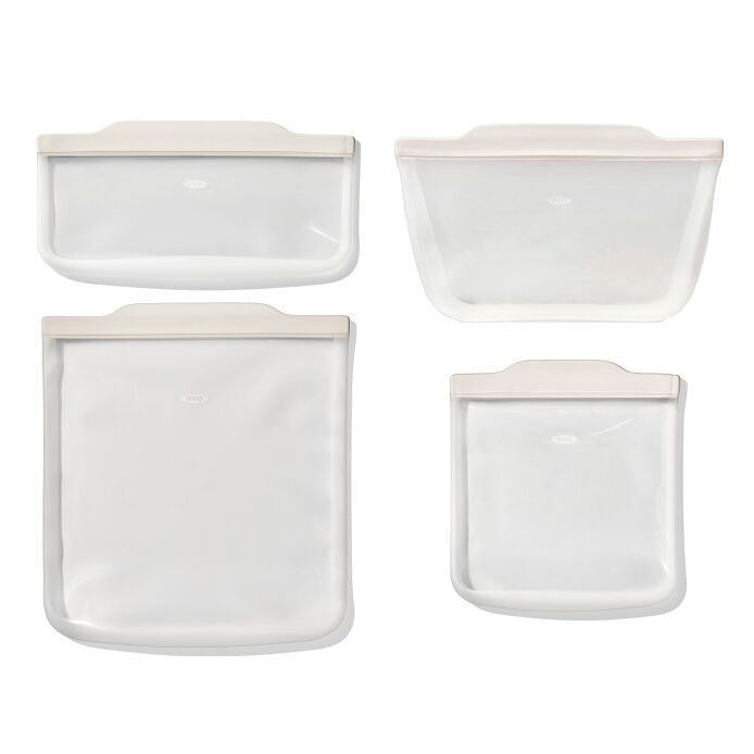 Silicone Bags Bundle - Oat - US 8958
