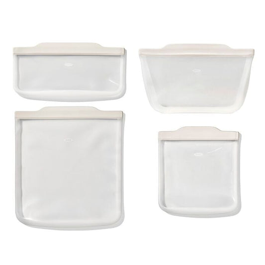 Silicone Bags Bundle - Oat - US 8958