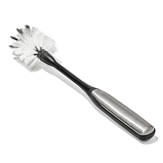 Steel Bottle Brush with Replaceable Head - US 3948