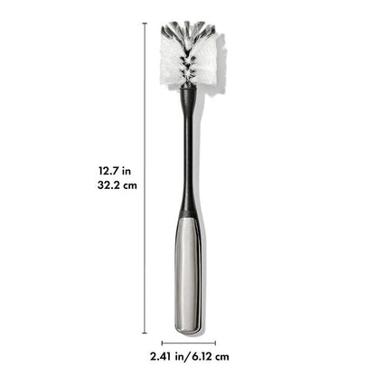Steel Bottle Brush with Replaceable Head - US 3948