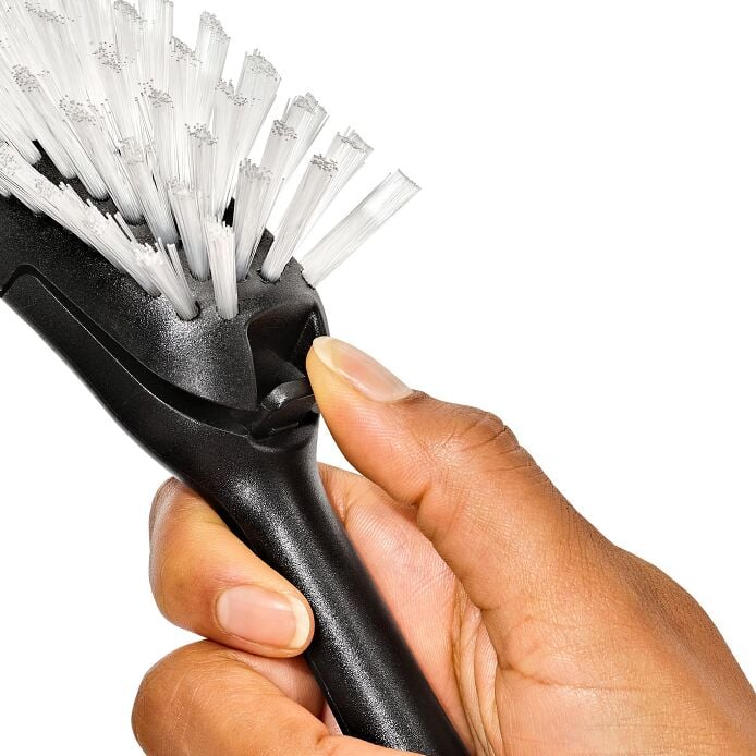 Steel Dish Brush with Replaceable Head - US 6943
