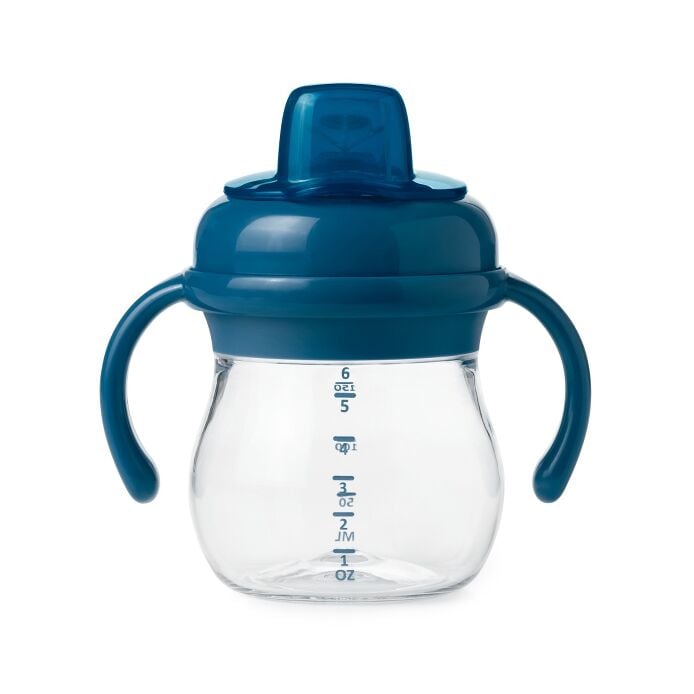 Transitions Soft Spout Sippy Cup with Removable Handles - US 7610
