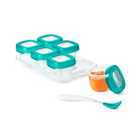 2 oz Baby Blocks™ Plastic Freezer Storage Containers - US 1295