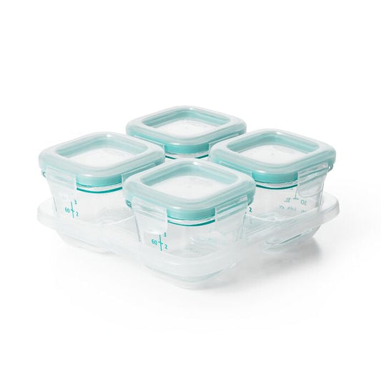 4 oz Glass Baby Blocks™ Freezer Storage Containers - US 7032