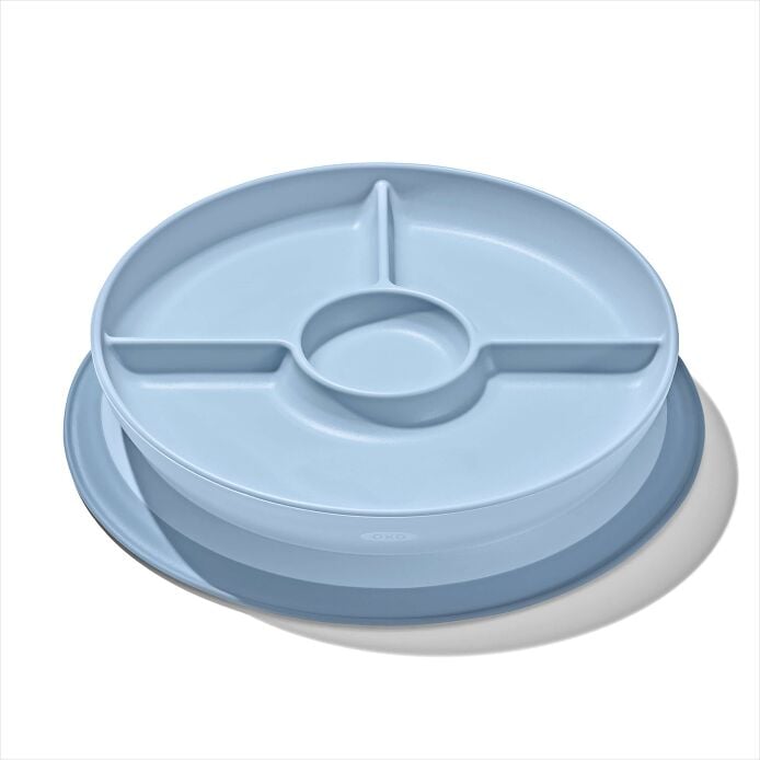 Stick & Stay Suction Divided Plate - US 1667
