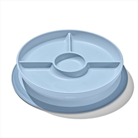 Stick & Stay Suction Divided Plate - US 1667