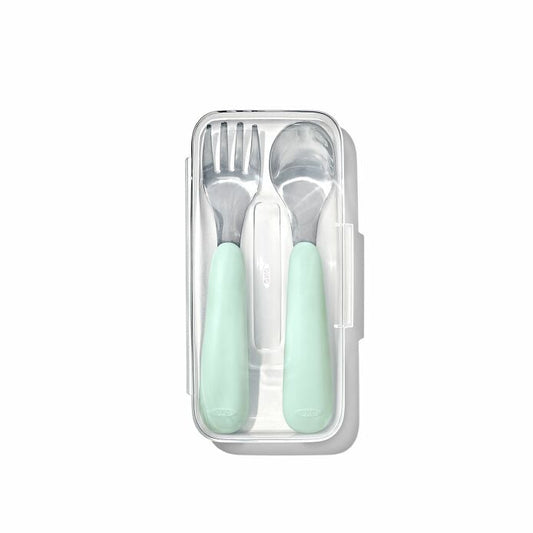 On The Go Fork and Spoon Set - US 6226