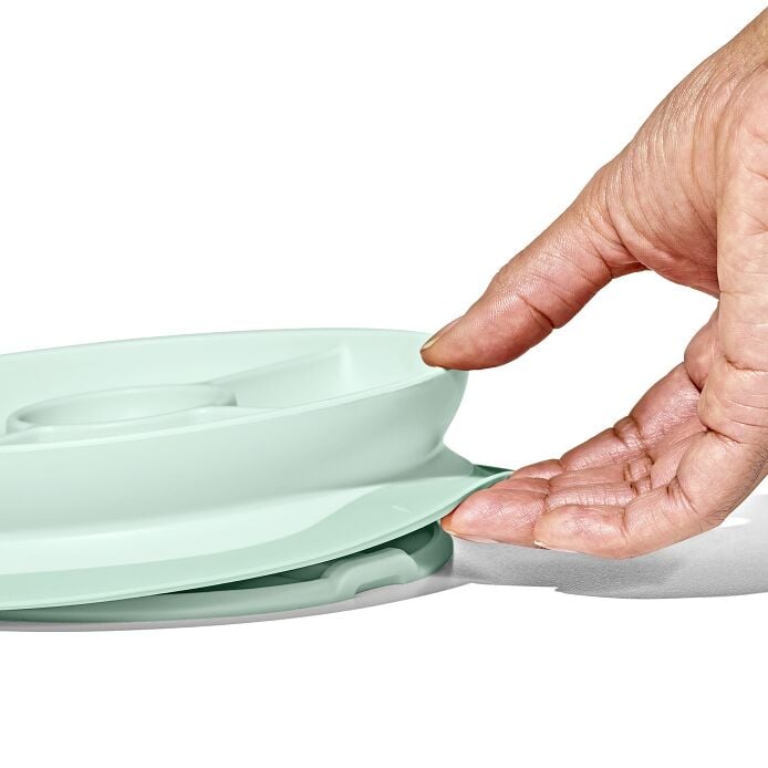 Stick & Stay Suction Divided Plate - US 0980