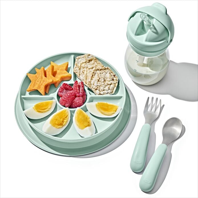 Stick & Stay Suction Divided Plate - US 0201