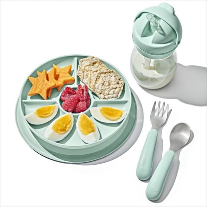 Stick & Stay Suction Divided Plate - US 0201
