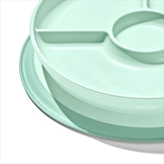 Stick & Stay Suction Divided Plate - US 0980