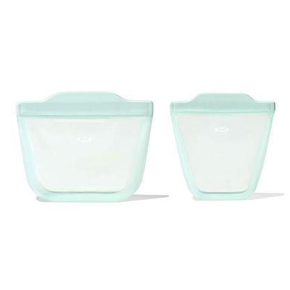 Tot Silicone Reusable Bags – 2 Piece Mixed Snack Set - US 9904