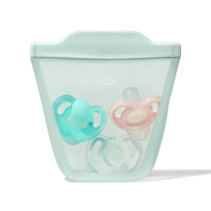 Tot Silicone Reusable Bag - 2-Piece Stand-Up Cup Set - US 9624