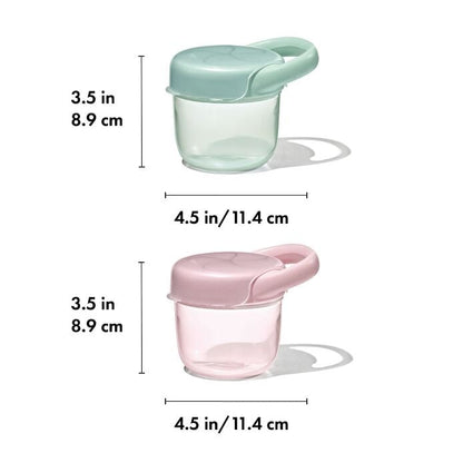 Tot Snack Cup with Lid – 2 Pack - US 6594