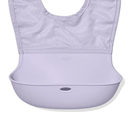 Roll-Up Bib - 2 Pack - Lilac And Opal - US 3517