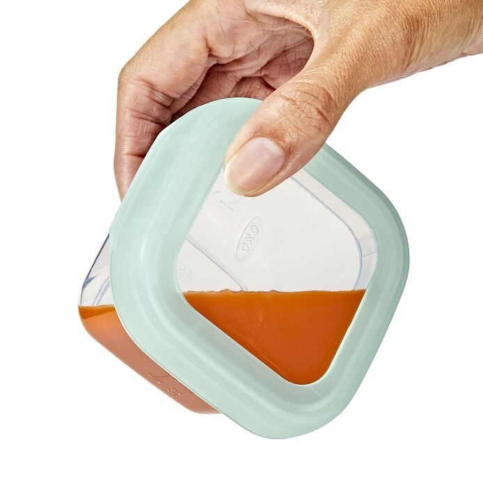 Baby Blocks Food Storage Containers (4 oz) - Opal - US 7673