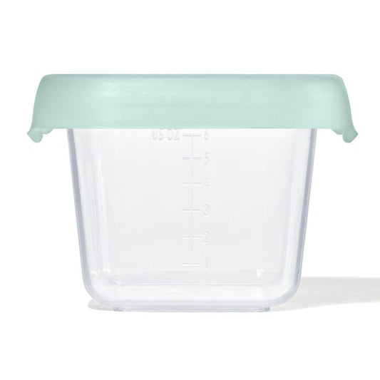 Baby Blocks Food Storage Containers (6 oz) - Opal - US 0755