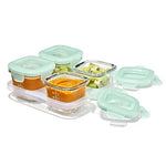 Glass Baby Blocks Food Storage Containers (4 oz) - Opal - US 5066
