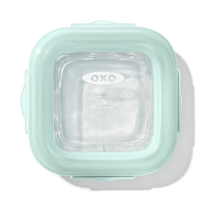 Glass Baby Blocks Food Storage Containers (4 oz) - Opal - US 5066