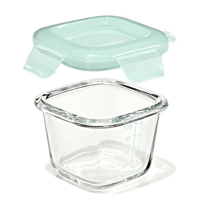 Glass Baby Blocks Food Storage Containers (4 oz) - Opal - US 5066